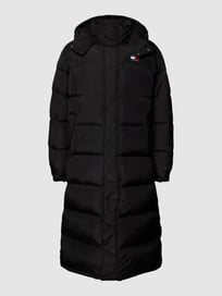 Mantel mit Label-Patch Modell 'ALASKA' von Tommy Jeans Grau / Schwarz - 34