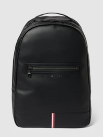 Rugzak met labelprint, model 'CORPORATE' van Tommy Hilfiger Grijs / zwart - 33