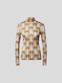 Longsleeve mit Animal-Print von Tory Burch Weiß - 14