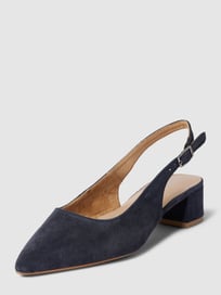 Pumps met open hiel van Tamaris Blauw / turquoise - 9