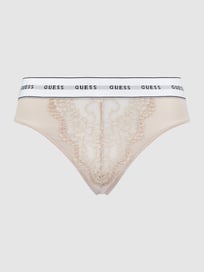 String aus Mikrofaser Modell 'Belle' von Guess Weiß - 48