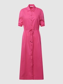 Hemdblusenkleid mit durchgehender Knopfleiste Modell 'ABITO' von Patrizia Pepe Rosa - 27