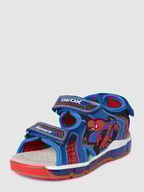 Sandalen met motiefdetail, model 'ANDROID' van Geox Blauw / turquoise - 3