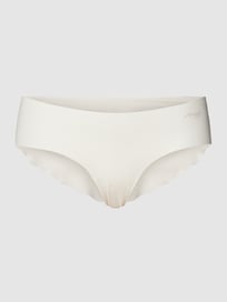 Slip im unifarbenen Design Modell 'ZERO MICROFIBRE 2.0' von Sloggi Weiß - 35