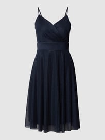 Cocktailkleid mit Taillenpasse von TROYDEN COLLECTION Blau / Türkis - 6