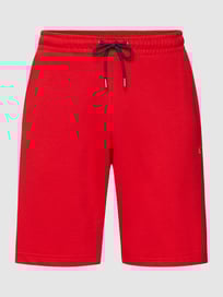 Shorts mit seitlichen Eingrifftaschen von Christian Berg Men Rot - 24