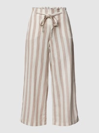 Culotte mit Streifenmuster von Christian Berg Woman Weiß - 44