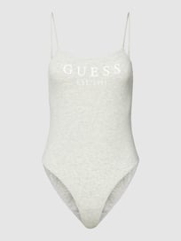 Body met labelprint, model 'CARRIE' van Guess Grijs / zwart - 3