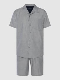 Pyjama mit Lyocell-Anteil von Schiesser Blau / Türkis - 40