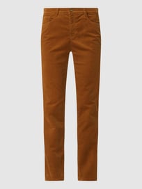 Straight Fit Cordhose mit Stretch-Anteil Modell 'Mary' von Brax Braun - 20