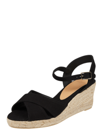 Wedges aus Textil Modell 'Blaudell' von Castañer Grau / Schwarz - 39