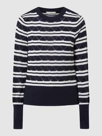 Pullover aus Baumwolle  von edc By Esprit Blau / Türkis - 40