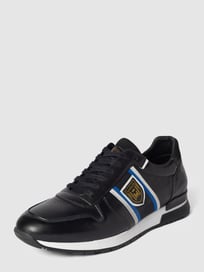 Sneakers met labeldetails, model 'SANGANO' van Pantofola dOro Grijs / zwart - 14