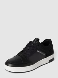 Sneakers met labeldetails, model 'BASKET CUPSOLE' van Calvin Klein Jeans Grijs / zwart - 17