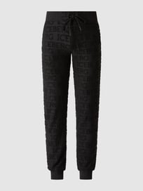 Sweathose mit Logo-Muster  von Iceberg Grau / Schwarz - 23