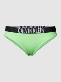 Bikinibroekje met elastische band met logo, model 'INTENSE POWER' van Calvin Klein Underwear Groen - 30