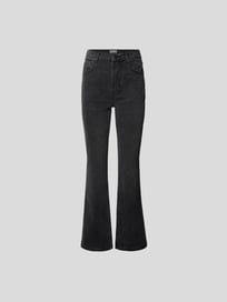Bootcut Jeans mit Brand-Detail von Boyish Grau / Schwarz - 3