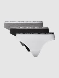 String met stretch, set van 3 stuks van TOMMY HILFIGER Wit - 1