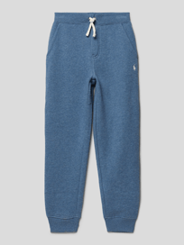 Sweatpants mit Label-Stitching von Polo Ralph Lauren Teens Blau / Türkis - 11