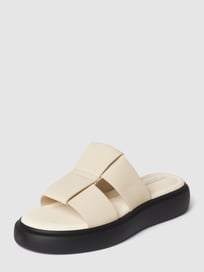 Slippers met plateauzool, model 'BLENDA' van Vagabond Wit - 32