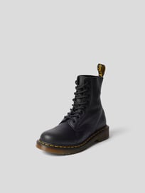 Veterboots met contrastnaad van Dr.Martens Grijs / zwart - 25