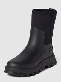 Boots mit Label-Detail von Hunter Grau / Schwarz - 2