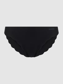 Rio-slip van microvezel, model 'Micro Lovers' - naadloos  van Skiny Grijs / zwart - 36
