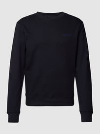 Sweatshirt mit Label-Print von Tiger Of Sweden Blau / Türkis - 38