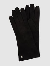 Handschoenen van suède van Roeckl Grijs / zwart - 47
