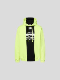 Hoodie im Colour-Blocking-Design von VTMNTS Gelb - 9