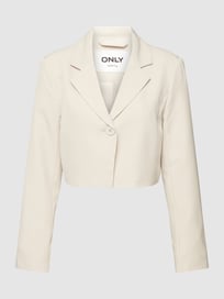 Korte blazer met reverskraag van Only Wit - 27