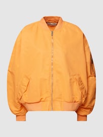 Bomberjack met opstaande kraag van REVIEW Oranje - 22