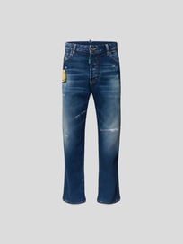 High  Waist Jeans im Relaxed Fit von Dsquared2 Blau / Türkis - 39