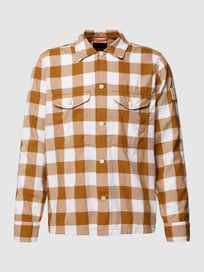 Vrijetijdsoverhemd met ruitmotief, model 'Lovel' van BOSS Orange Wit - 32