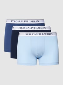 Trunks mit Label-Details im 3er-Pack von Polo Ralph Lauren Underwear Blau / Türkis - 42