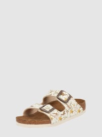 Sandalen aus Birko-Flor® Modell 'Arizona' von Birkenstock Weiß - 28