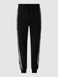 Lounge-Hose aus Kaschmir  von Karl Lagerfeld Grau / Schwarz - 5