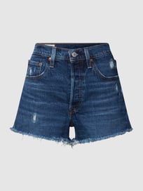 Jeansshorts mit Fransen von Levi's® Blau / Türkis - 3