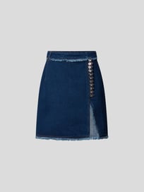 Jeansrock in Knielänge von Paco Rabanne Blau / Türkis - 48