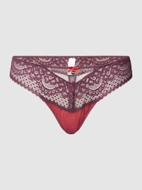 String aus Häkelspitze Modell 'OPHÉLIE' von s.Oliver RED LABEL Rot - 33