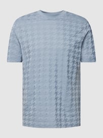 T-Shirt mit Rundhalsausschnitt Modell 'ON Basic' von Emporio Armani Blau / Türkis - 8