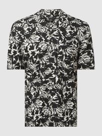 Regular fit vrijetijdsoverhemd van biologisch pima-katoen van Esprit Collection Grijs / zwart - 2