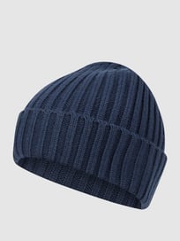 Mütze mit Woll-Anteil von Esprit Blau / Türkis - 43