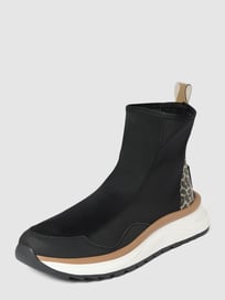 Slip-on-Sneaker mit Label-Patch von Marc Cain Bags & Shoes Grau / Schwarz - 26