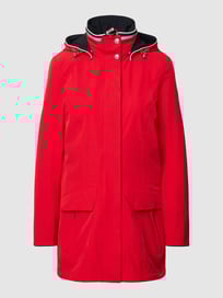 Functioneel jack met labeldetail, model 'MODENA' van Wellensteyn Rood - 13