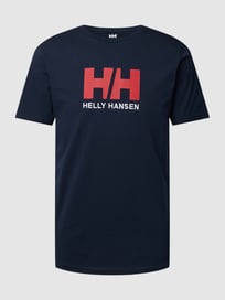 T-Shirt mit Label-Print von Helly Hansen Blau / Türkis - 5