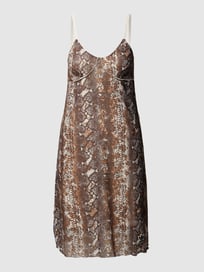 Mini-jurk met geschulpte zoom van adidas Originals Wit - 3