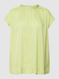 Blouse met zijsplitten van Repeat Geel - 28