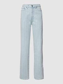 Jeans mit Streifenmuster von KARL KANI Blau / Türkis - 12