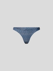 Bikini-Hose mit Allover-Muster von Magda Butrym Blau / Türkis - 46